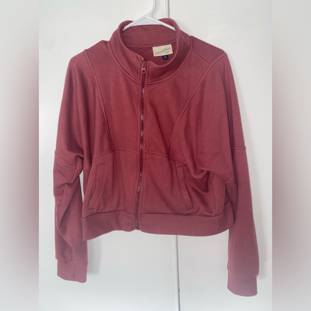 Universal Thread Fleece Zip Jacket - image 1